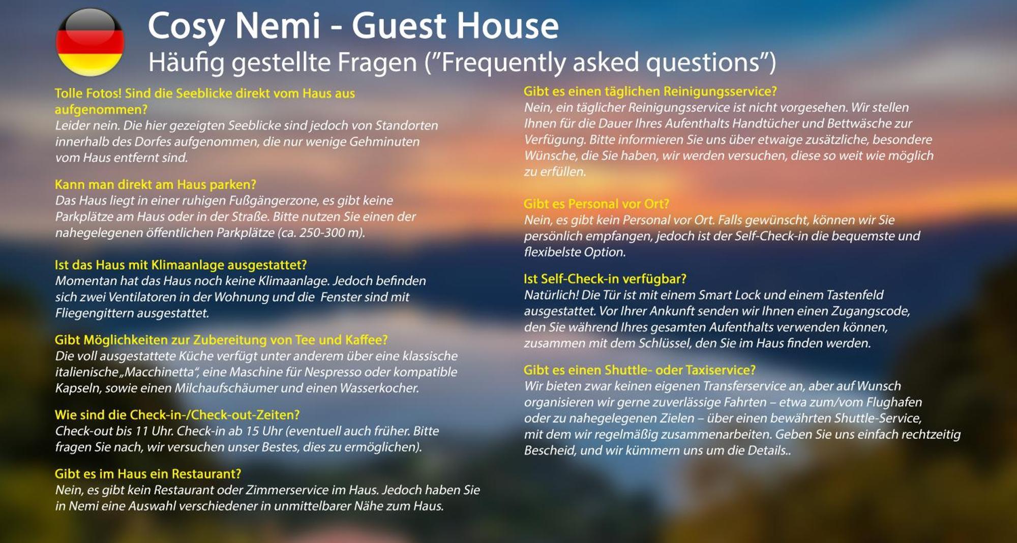 Cosy Nemi - Guest House Bagian luar foto